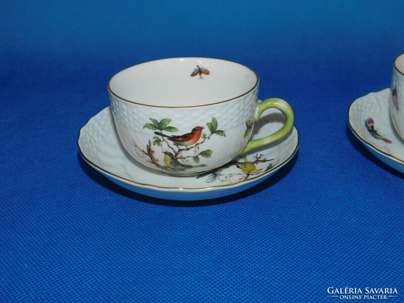 Herend Rothschild tea cup + saucer pair