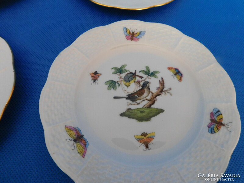 Herend rothschild 6 cookie plate sets