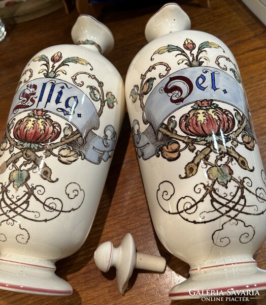 French faience spice holders