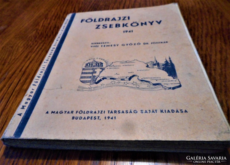 Geographical pocket book (Hungarian Geographical Society 1941)