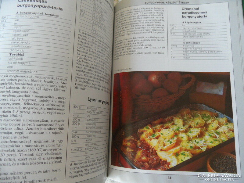 Lajos M.- Hemző K. szakácskönyv csomag ( 6 db.)