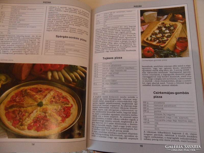 Lajos M. Hemző K. szakácskönyv csomag ( 4 db.)