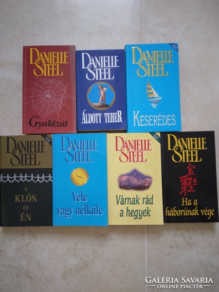 Danielle Steel könyvek