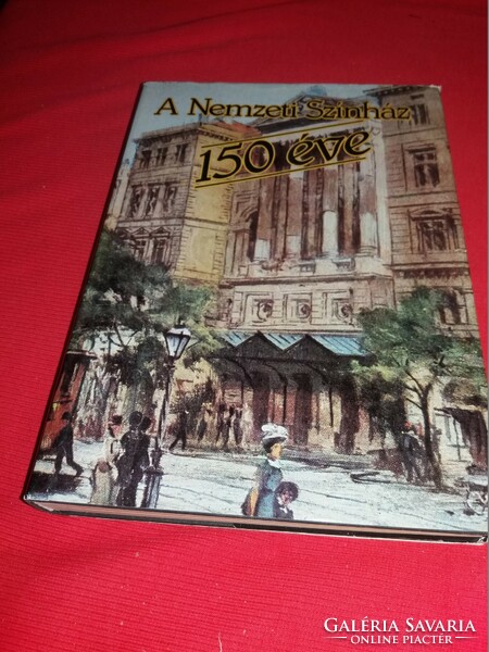 1987. Miklós Hofer: 150 years of the national theater book idea book publisher