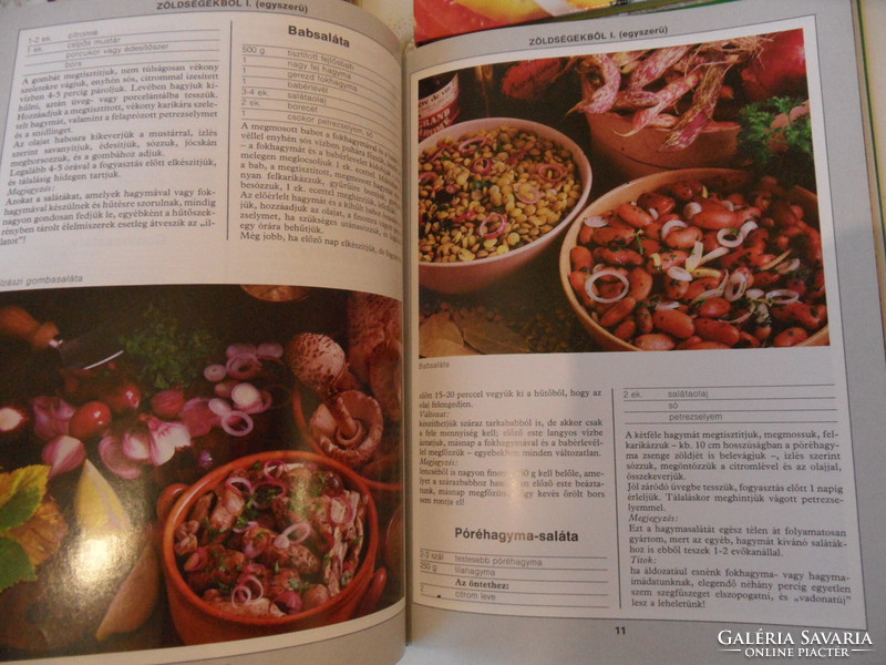Lajos m. Hemző k. Cookbook package (4 pcs.)