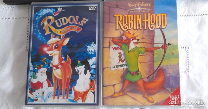 Fairy tale DVD package - Vuk, Ali Baba, Rudolph, Casper, Robin Hood -