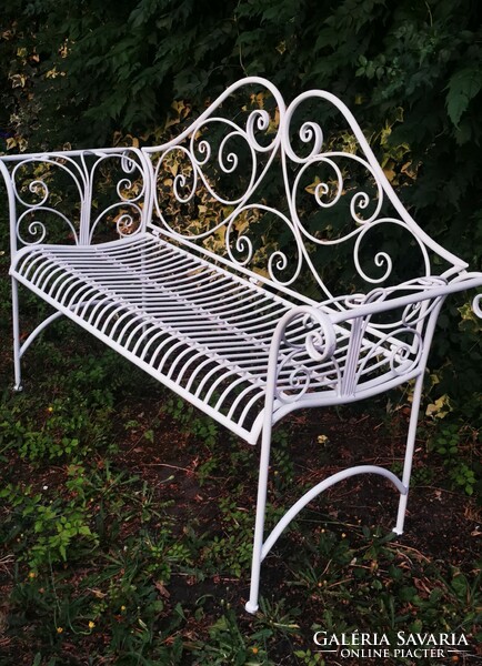 Spring gardening offer - fabulous wrought iron garden bench