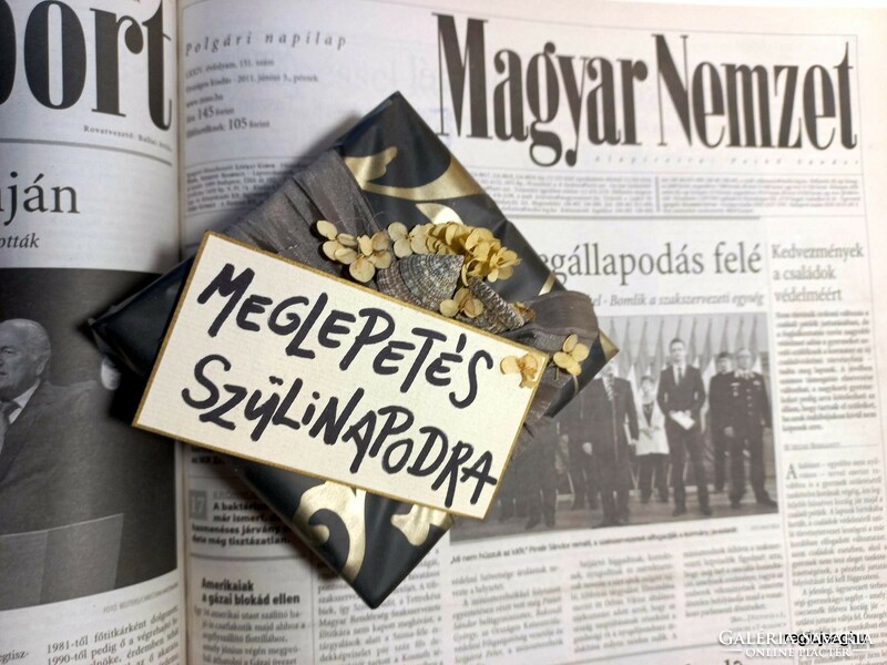 1968 July 16 / Hungarian nation / 1968 newspaper for birthday! No.: 19540