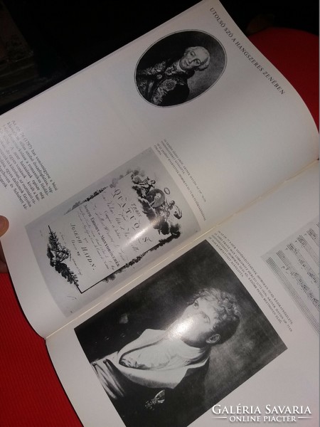 1977.Somfai László :Joseph Haydn élete képekben és dokumentumokban könyv ZENEMŰ