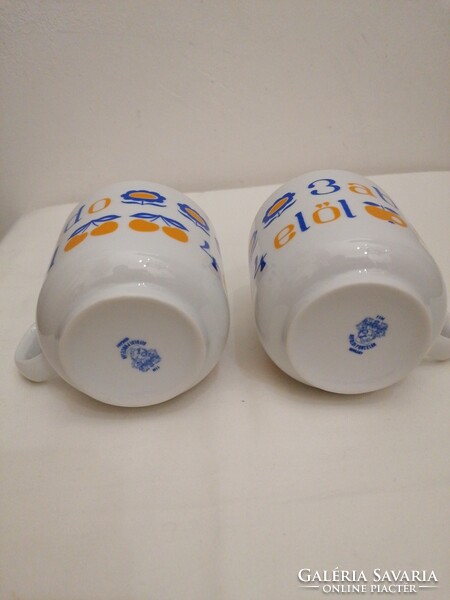 2 Great Plains ABC mugs (damaged)