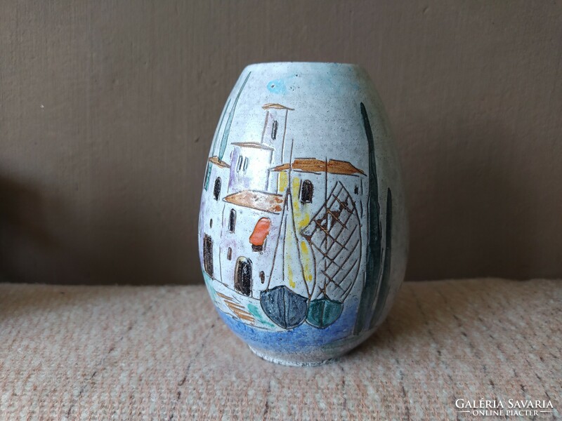 Herta huber-roethe - garda studio - ceramic vase