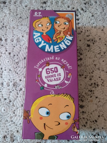 Exercise your brain, board game for 6-7 year olds, 2 in one, negotiable