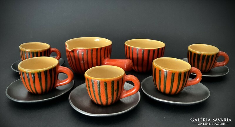Tófej coffee set ceramic set mocha