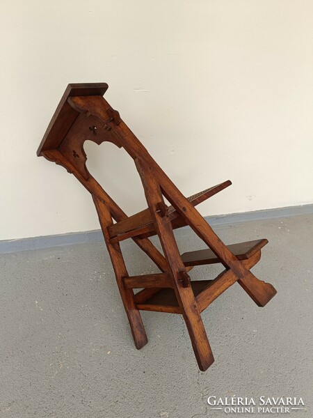 Antique kneeling prayer chair prayer chair hardwood carved Christian furniture 992 7701