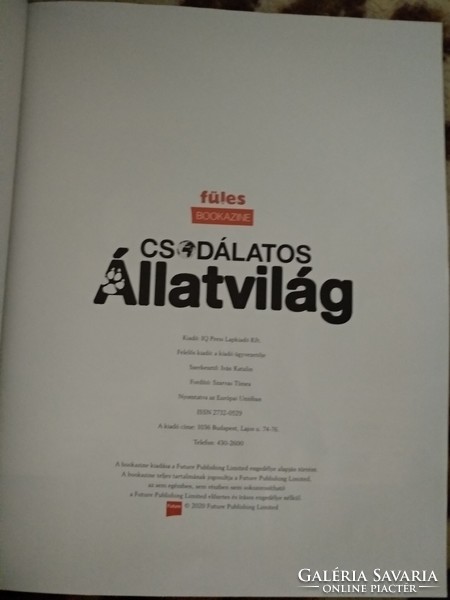 Csodálatos állatvilág, 2021., Alkudható