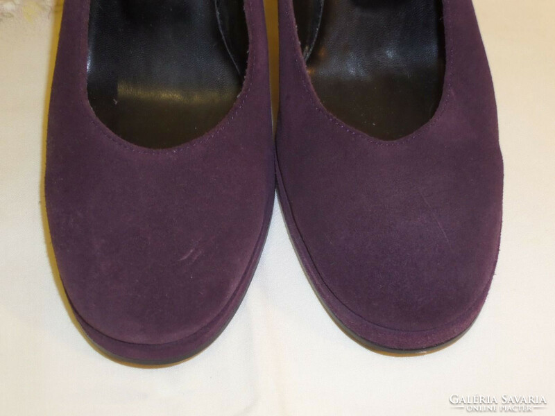 Bianco purple leather women's shoes (size 40)