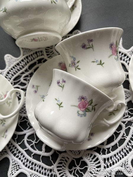 Csodás Royal Albert Spring Bloom angol csontporcelán teás csésze szettek