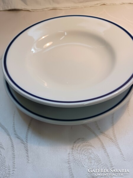 Zsolnay blue teal plates