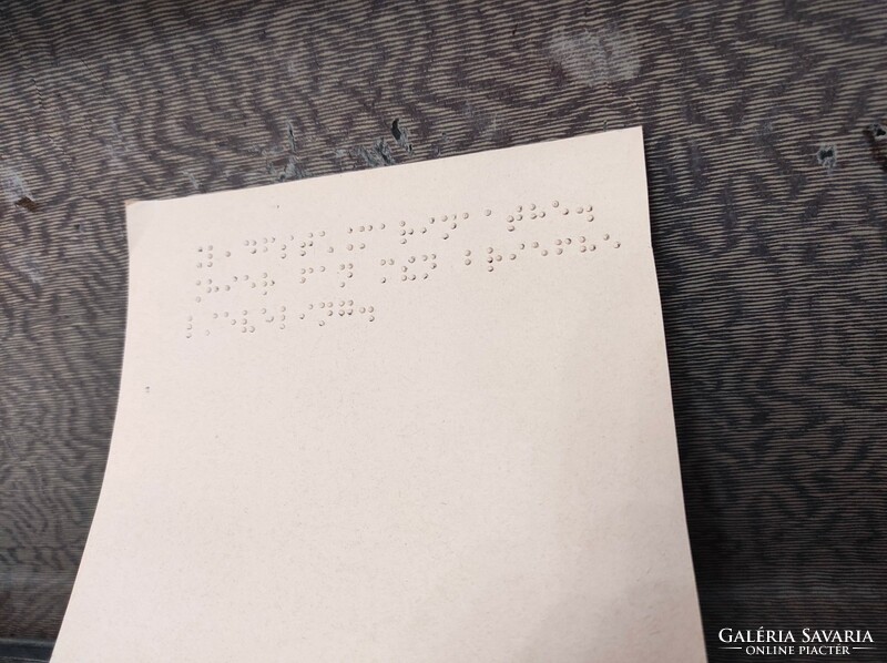 Antique braille typewriter 579 7569