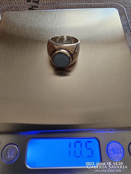 Opal ring in 925 silver