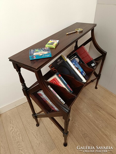 Antique furniture bookshelf book holder rack cabinet 957 7652