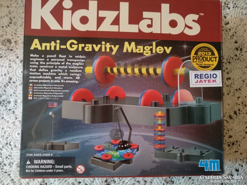 Kidzlabs, magnetic physics experiments for kids, science game, negotiable