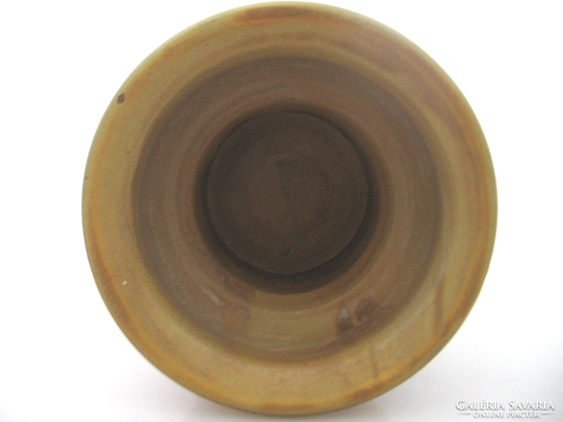 Drapp ceramic bowl, vase