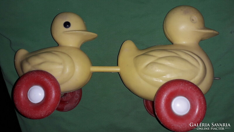 1960s extremely rare dmsz plastic duck toy 30x20cm in good condition according to pictures