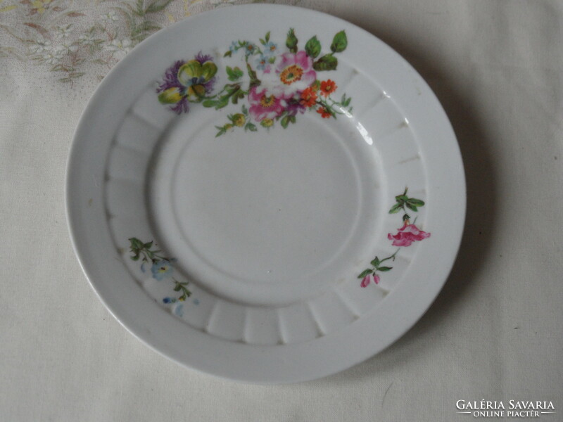 Antique, old Zsolnay cake plate