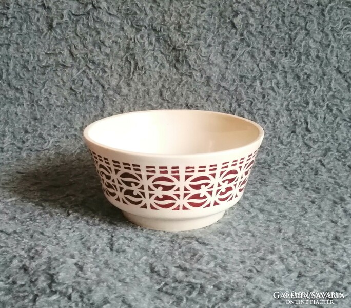 Old marked granite bowl dia. 14.5 cm (6p)