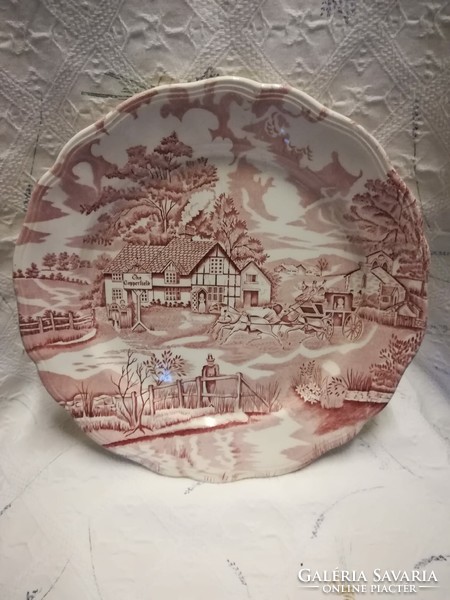 Earthenware flat plate