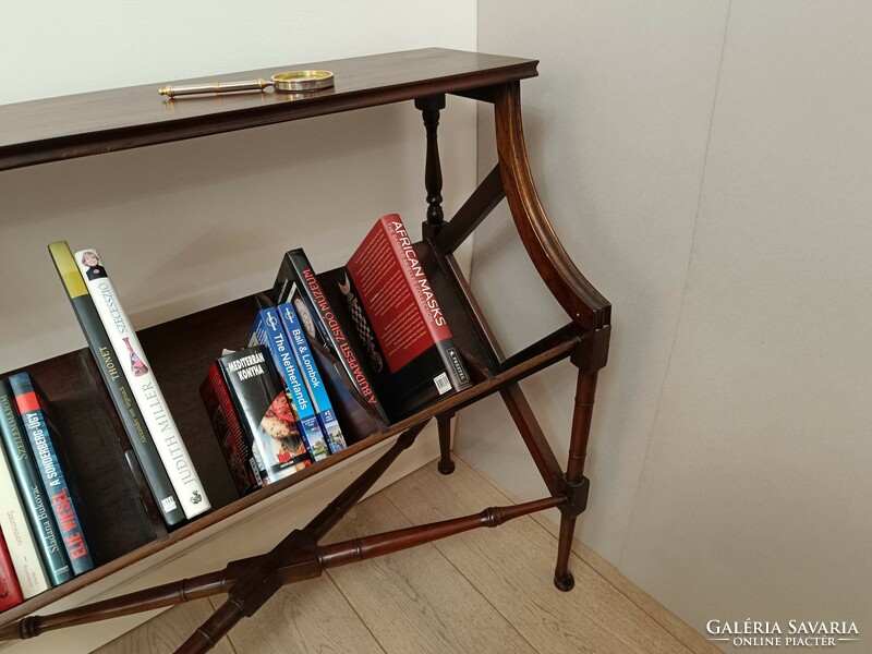 Antique furniture bookshelf book holder rack cabinet 957 7652