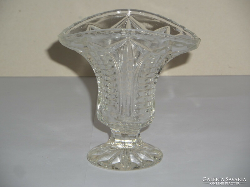 Mini vase with glass base