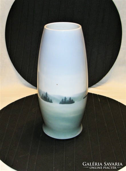 Antik Metzler & Ortloff porcelán váza - 1890-1945 közötti - 25 cm