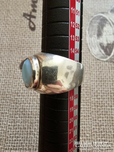 Opal ring in 925 silver