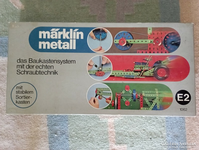 Märklin Metall fémépítő játék