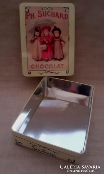 Chocolate box on old plate in nice condition