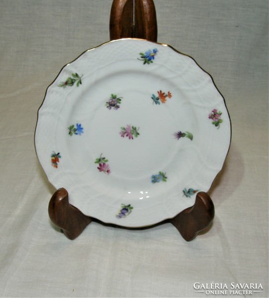 Ó Herend set of flower pattern plates - 5 pieces - 15 cm