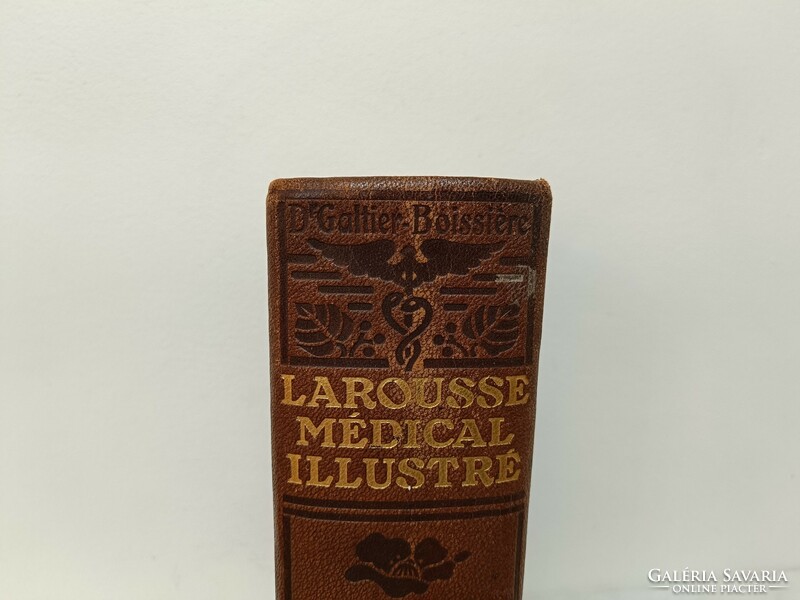 Antique medical book literature in French starožitné lekárske 207 7659