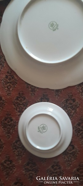 Kahla gdr yellow rose plates