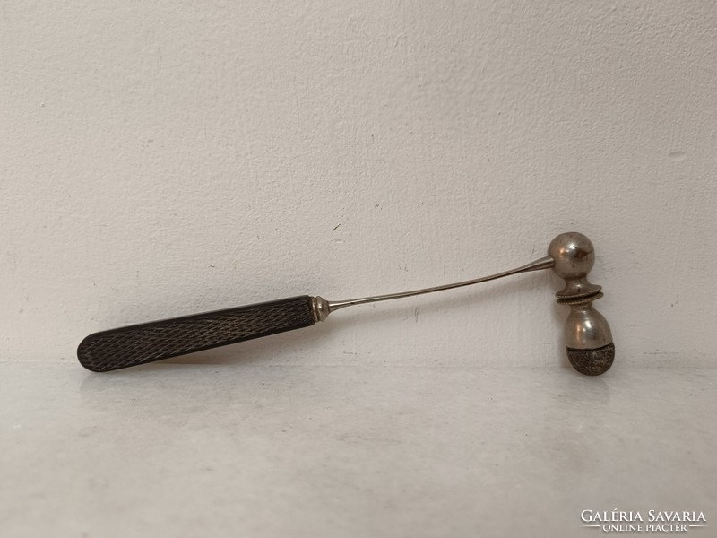 Antique medical device neurologist tool hammer reflex hammer 217 7580
