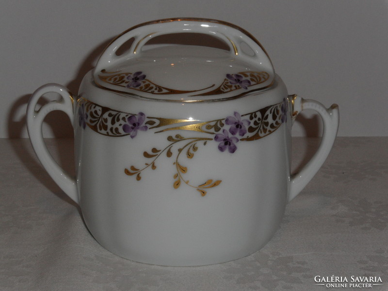 Old porcelain sugar bowl (damaged)