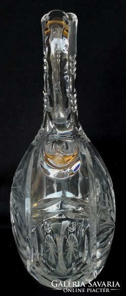 DT/299 – Metszett ólomkristály üvegkancsó