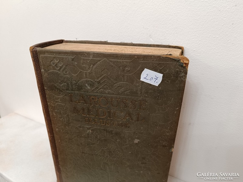 Antique medical book literature in French starožitné lekárske 207 7659