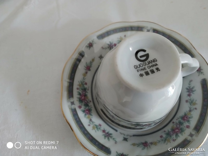 GUOGUANG FINE CHINA porcelán kávés készlet