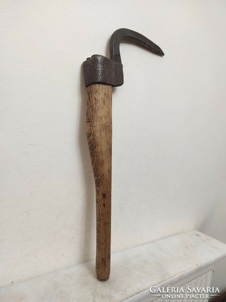 Antique miner's tool pickaxe mine digging tool 541 7596