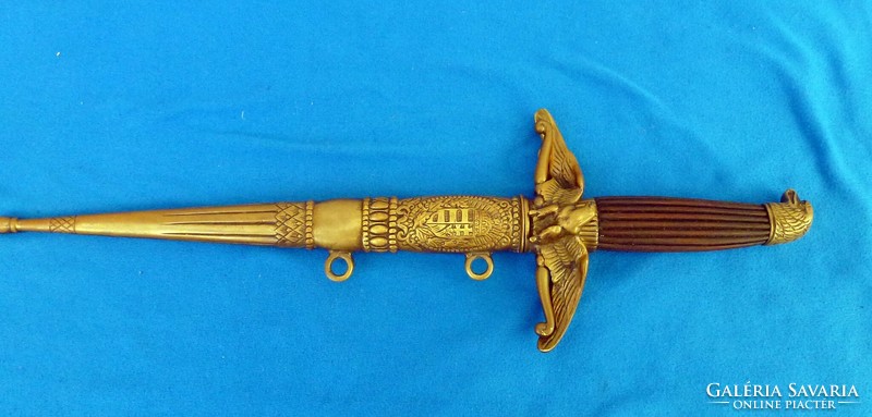 Horthy aviator (pilot) officer's dagger. Original piece. Good condition