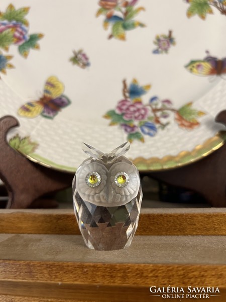 Swarovski owl figurine