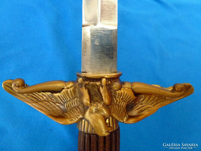 Horthy aviator (pilot) officer's dagger. Original piece. Good condition