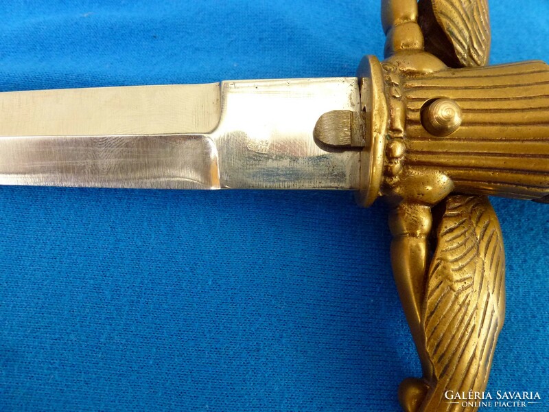 Horthy aviator (pilot) officer's dagger. Original piece. Good condition